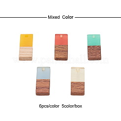 Resin & Wood Pendants&nbsp;RESI-CJ0006-01