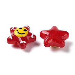 Glass Enamel Beads&nbsp;GLAA-G107-03