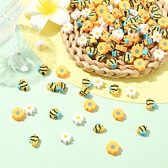 200Pcs 3 Styles Handmade Polymer Clay Beads&nbsp;CLAY-YW0002-61