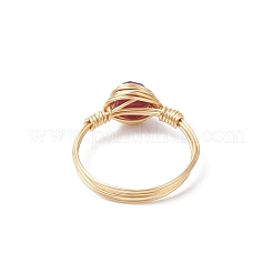 Natural Tourmaline Finger Rings&nbsp;RJEW-JR00930