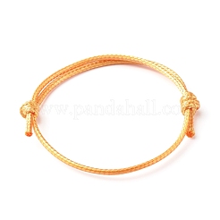 Braided Waxed Polyester Cord Bracelet Making Accessories&nbsp;AJEW-JB01077