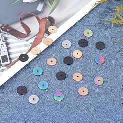 PVD Vacuum Plating 304 Stainless Steel Spacer Beads&nbsp;STAS-UN0019-11
