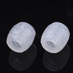 Transparent Acrylic European Beads&nbsp;OACR-N008-39