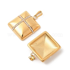 304 Stainless Steel Pendants&nbsp;STAS-L280-14G-02