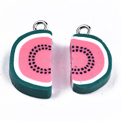Handmade Polymer Clay Pendants&nbsp;CLAY-T016-70