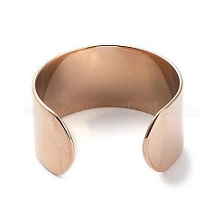 304 Stainless Steel Open Cuff Finger Ring Components&nbsp;STAS-WH0029-40B-RG