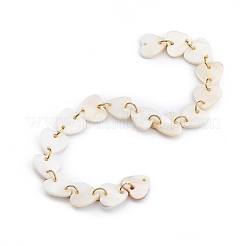 Handmade Freshwater Shell Chains&nbsp;AJEW-JB00717-02
