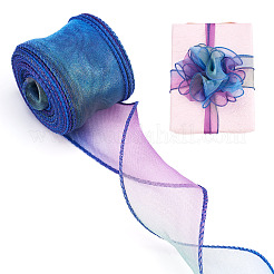 2 Rolls Polyester Mesh Ribbons&nbsp;SRIB-TA0003-42A