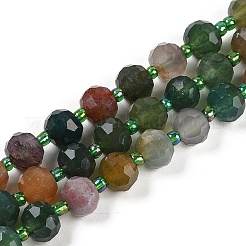 Natural Indian Agate Beads Strands&nbsp;G-H057-A06-01