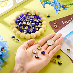 120Pcs 4Style Pave Disco Ball Beads&nbsp;RB-TA0001-18