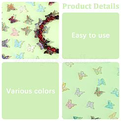 240Pcs 12 Colors Glass Beads&nbsp;DGLA-SC0001-04