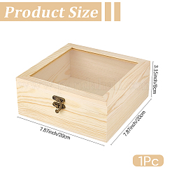 Wooden Storage Boxes&nbsp;WOCR-CL0001-01B