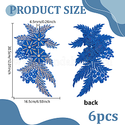 Polyester Clothing Patches&nbsp;PATC-WH0028-016C