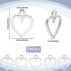 100Pcs Tibetan Style Alloy Charms&nbsp;FIND-SC0012-39S
