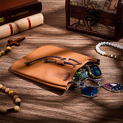 Cowhide Coin Wallets&nbsp;AJEW-WH20002-33A-02