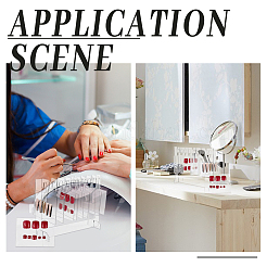 1 Set Acrylic Nail Art Display Boards&nbsp;ODIS-PH0001-62B
