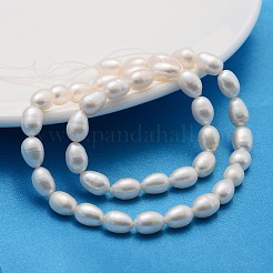 Natural Cultured Freshwater Pearl Beads Strands&nbsp;LS-PEAR-L001-15