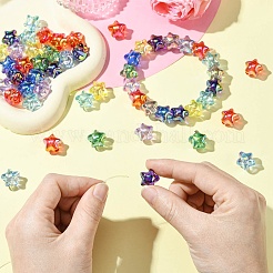 UV Plating Transparent Acrylic Beads&nbsp;OACR-CJC0001-27