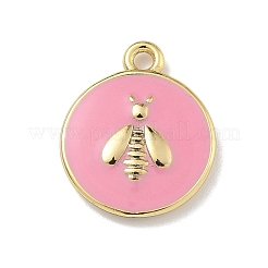 Rack Plating Brass Enamel Pendants&nbsp;KK-G515-21G
