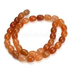 Natural Red Aventurine Beads Strands&nbsp;GG-CBA792A-F01-8x10mm