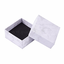 Square Kraft Cardboard Jewelry Boxes&nbsp;AJEW-CJ0001-19