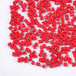 Baking Paint Glass Beads&nbsp;SEED-S023-11A-06