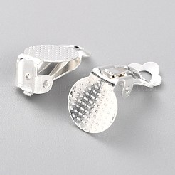 304 Stainless Steel Clip-on Earring Findings&nbsp;STAS-Y001-05S