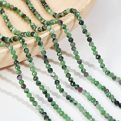 2 Strands Natural Ruby in Zoisite Beads Strands&nbsp;G-NB0005-07