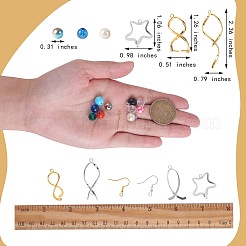 DIY Beaded Dangle Earring Making Kit&nbsp;DIY-SZ0009-04