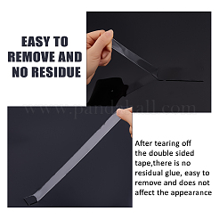 3 Rolls 3 Styles 5M Transparent Acrylic Double Sided Adhesive Tape&nbsp;AJEW-FH0009-05