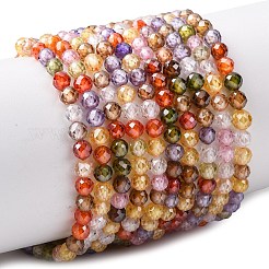 Cubic Zirconia Beads Strands&nbsp;G-G792-47-C