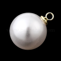 ABS Plastic Imitation Pearl Pendants&nbsp;FIND-H052-01H-04G
