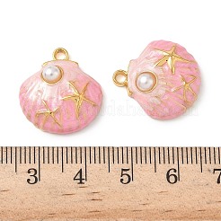 304 Stainless Steel Enamel Pendants&nbsp;STAS-L026-02G-03