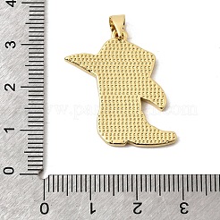Brass Enamel Pendants&nbsp;KK-A296-48D-G