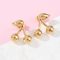 304 Stainless Steel Stud Earrings&nbsp;EJEW-S265-03G-C