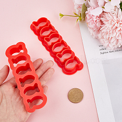 2Pcs ABS Plastic Cookies Moulds&nbsp;DIY-GF0010-24