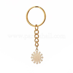 Evil Eye Enamel Rhinestone Keychain&nbsp;KEYC-JKC00464