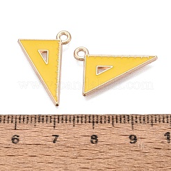 Alloy Enamel Pendants&nbsp;ENAM-Q004-01KCG-12