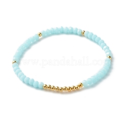 Glass Beads Stretch Bracelets Sets&nbsp;BJEW-JB06575-03