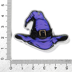 Halloween Theme Double Sided Printed Acrylic Big Pendants&nbsp;OACR-Z023-02I