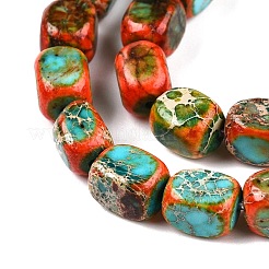Natural Imperial Jasper Beads Strands&nbsp;G-N342-62G