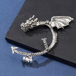 Alloy Dragon Cuff Earrings&nbsp;EJEW-FS0001-08