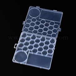 Rectangle Large Capacity Plastic Bead Containers&nbsp;AJEW-YWC0001-05