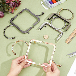 4Pcs 4 Colors Iron Purse Handle Frame&nbsp;PURS-PH0001-45