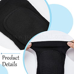 Sponge & Polyester Yoga Sports Knee Pads&nbsp;AJEW-WH20054-202B-01