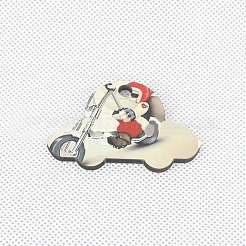 Sublimation Double-Sided Blank MDF Keychains&nbsp;ZXFQ-PW0001-047
