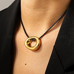 304 Stainless Steel Hollow Pendant Necklaces&nbsp;WGB3172-01
