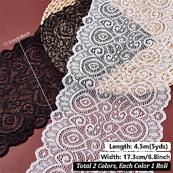 2 Colors Stretch Lace Trim&nbsp;OCOR-PH0005-77