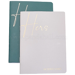 2Pcs Paper Oath Notebooks&nbsp;AJEW-CP0011-24B