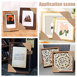 Triangle Paper Picture Frame Corner Protectors&nbsp;FIND-WH0126-961D